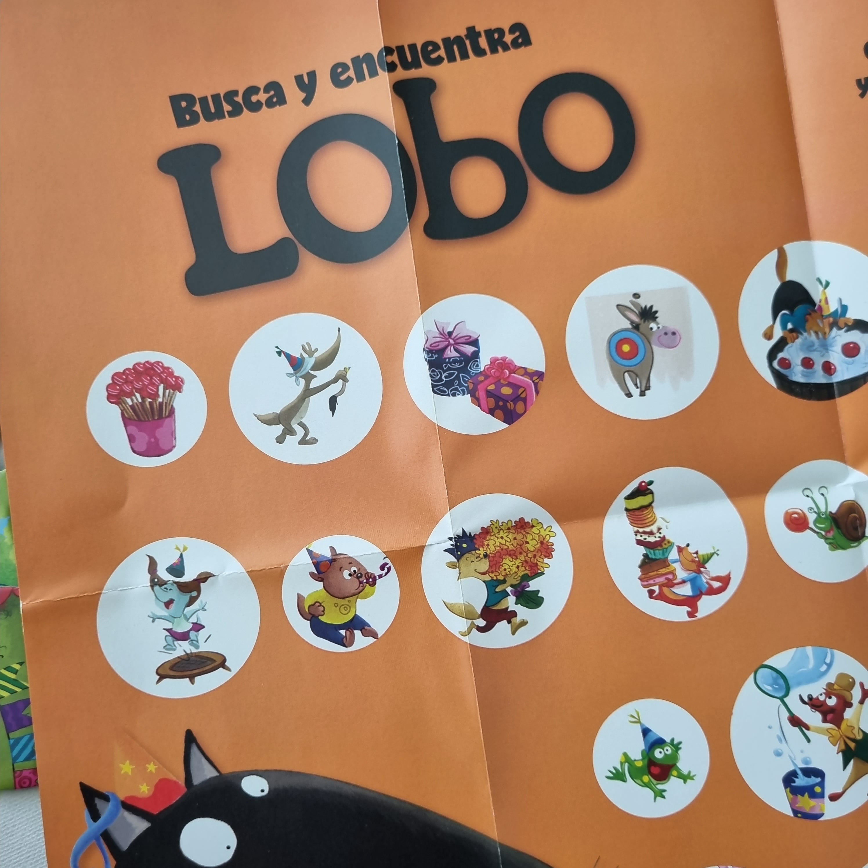 Mi libro de lobo con puzle: El lobo que quería festejar su cumpleaños Mi libro de lobo con puzle: El lobo que quería festejar su cumpleaños